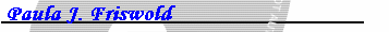 Paula J. Friswold